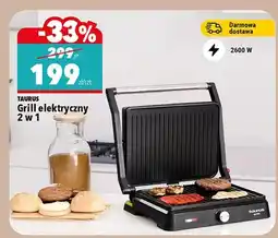 Biedronka Grill elektryczny Taurus 2 w 1 2600W oferta