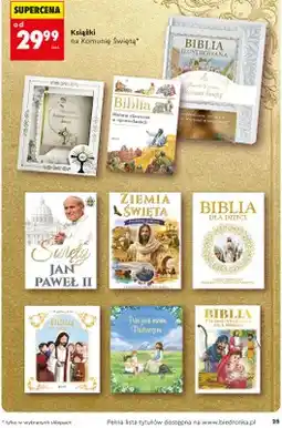 Biedronka Książka Biblia Polsko-Angielska dla Dzieci oferta