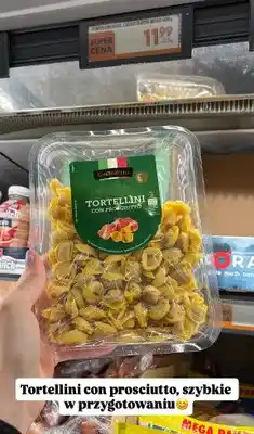 Biedronka Tortellini con prosciutto oferta