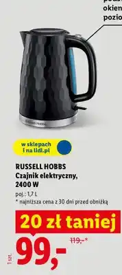 Lidl Czajnik elektryczny, 2400W oferta