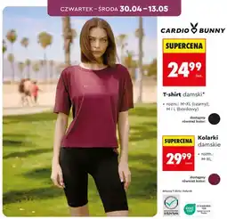 Biedronka Kolarki damskie Cardio Bunny rozm. M-XL oferta