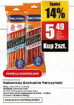 Supeco Kabanosy Exclusive Tarczyński oferta