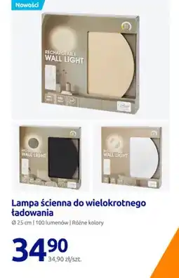 Action Lampa ścienna do wielokrotnego ładowania oferta