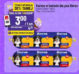 Polomarket Karma w batonie dla psa Heros oferta