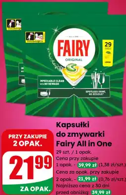 Dino Kapsułki do zmywarki Fairy All in One oferta