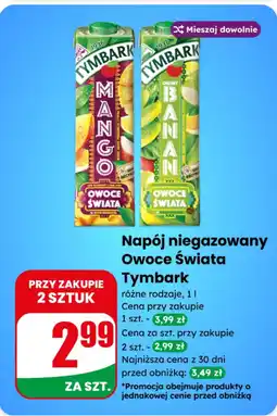 Dino Napój niegazowany Owoce Świata Tymbark oferta