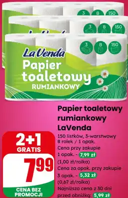 Dino Papier toaletowy rumiankowy LaVenda oferta