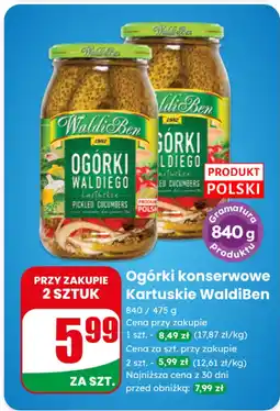 Dino Ogórki konserwowe Kartuskie oferta