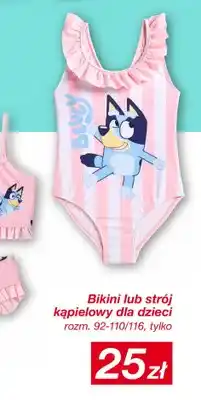 KiK Strój kąpielowy Bluey dla dzieci rozm. 92-110/116 oferta