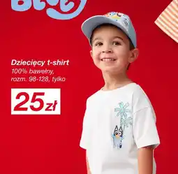 KiK Dziecięcy t-shirt Bluey 100% bawełny rozm. 98-128 oferta