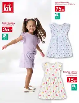 KiK Zestaw dziecięcy rozm. 98-128 oferta