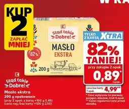 Kaufland Masło ekstra Stąd takie Dobre! oferta