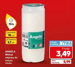 Kaufland Wkład olejowy do znicza Angela by Bolsius oferta