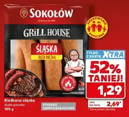 Kaufland Kiełbasa śląska Sokołów Grill House duża paczka oferta