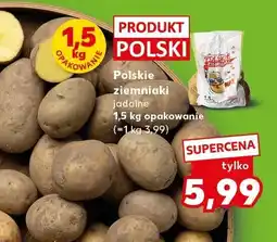 Kaufland Polskie ziemniaki jadalne 1,5kg opakowanie oferta
