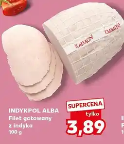 Kaufland Filet gotowany z indyka Indykpol Alba oferta