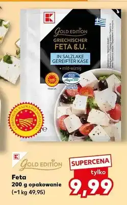 Kaufland Ser Feta Gold Edition grecka w zalewie oferta