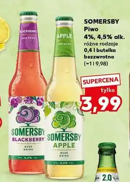 Kaufland Piwo Somersby Apple 4,5% alk oferta