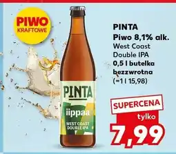 Kaufland Piwo Pinta West Coast Double IPA 8,1% alk oferta
