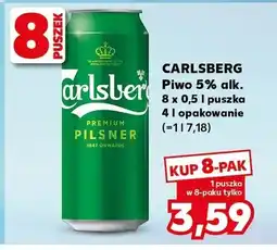 Kaufland Piwo Carlsberg 5% alk oferta