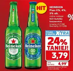 Kaufland Piwo Heineken 0% 4% 5% alk oferta
