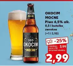 Kaufland Piwo Okocim Mocne 6,5% alk oferta