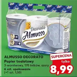 Kaufland Papier toaletowy Almusso Decorato 3-warstwowy 170 listków szary oferta