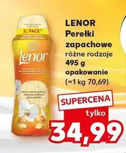 Kaufland Perełki zapachowe Lenor różne rodzaje oferta