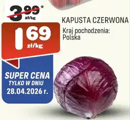 Społem Kapusta czerwona oferta