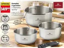 Biedronka Zestaw garnków Gerlach oferta