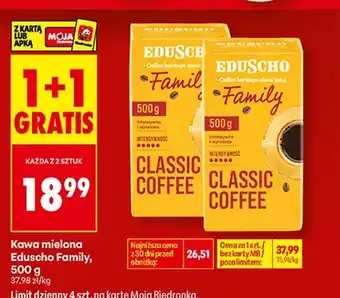 Biedronka Kawa mielona Eduscho oferta