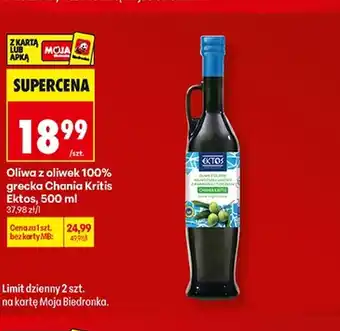 Biedronka Oliwa z oliwek Ektos oferta