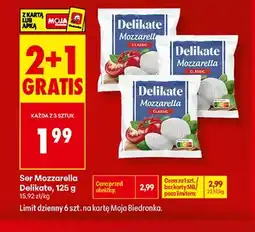 Biedronka Ser Delikate oferta