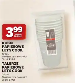 Stokrotka Kubki papierowe Let's Cook oferta