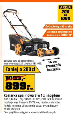 OBI Kosiarka spalinowa oferta