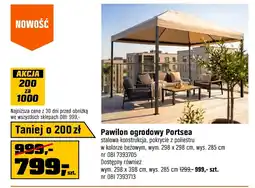 OBI Pawilon ogrodowy oferta