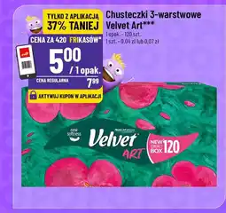 Polomarket Chusteczki 3-warstwowe Velvet Art oferta