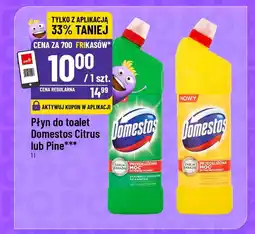 Polomarket Płyn do toalet Domestos Citrus lub Pine oferta
