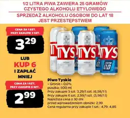 Netto Piwo Tyskie oferta