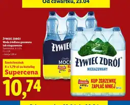 Lidl Woda źródlana niegazowana Żywiec Zdrój oferta