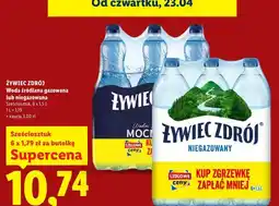 Lidl Woda źródlana gazowana oferta
