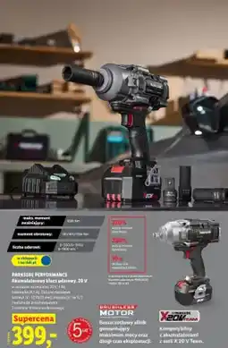 Lidl Akumulatorowy klucz udarowy oferta