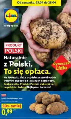 Lidl Ziemniaki jadalne luzem polskie oferta