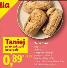 Lidl Bułka fitness oferta