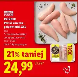 Lidl Polski kurczak polędwiczki XXL Rzeźnik oferta