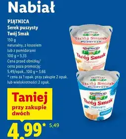 Lidl Serek puszysty Twój Smak z pomidorami oferta