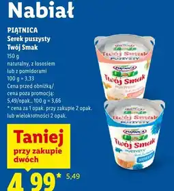 Lidl Serek puszysty Twój Smak naturalny Piątnica oferta