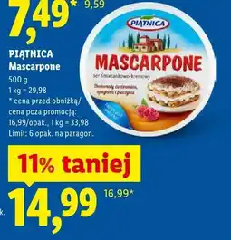 Lidl Ser mascarpone oferta