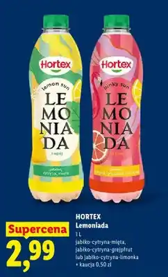 Lidl Lemoniada jabłko-cytryna-limonka Hortex oferta