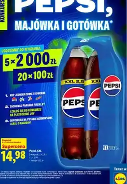 Lidl Napój gazowany XXL oferta